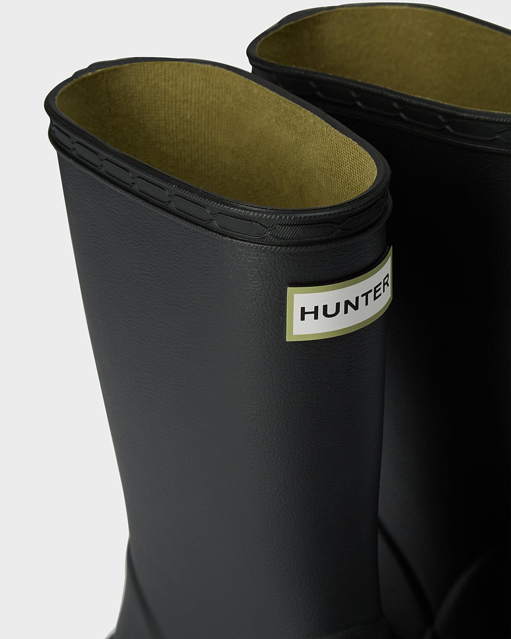 Kids Hunter First Norris | Rain Boots Black | NZ-23071-SJDT